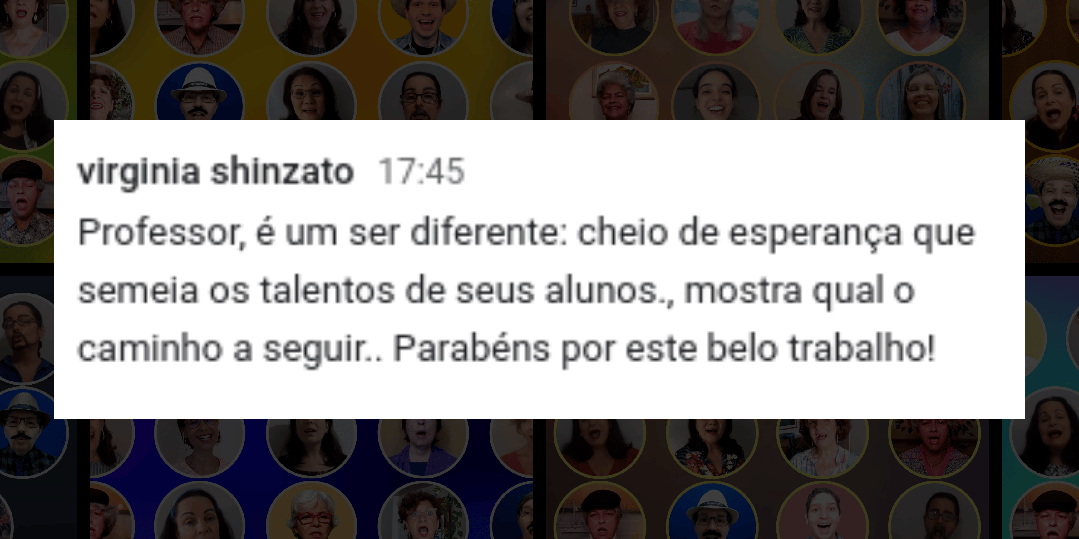 Depoimento de aluno 1