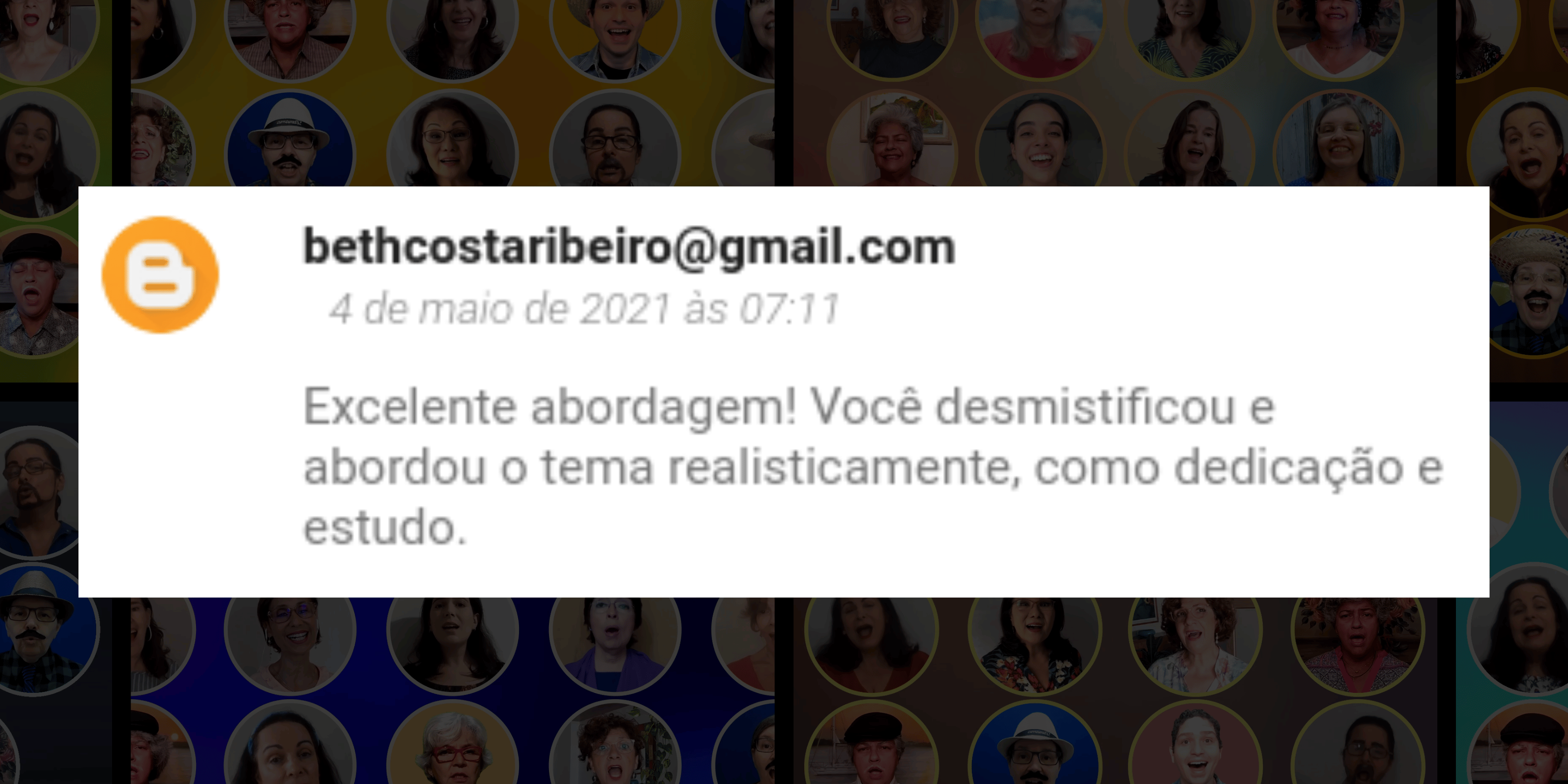 Depoimento de aluno 8